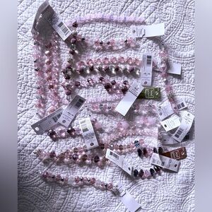 Pink Glass Beads for Jewelry Making❣️